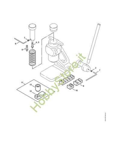 Picture of Schiodatrice NG 4, accessori a richiesta NG 4
